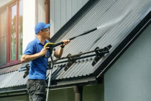 Pressure Washing Roof