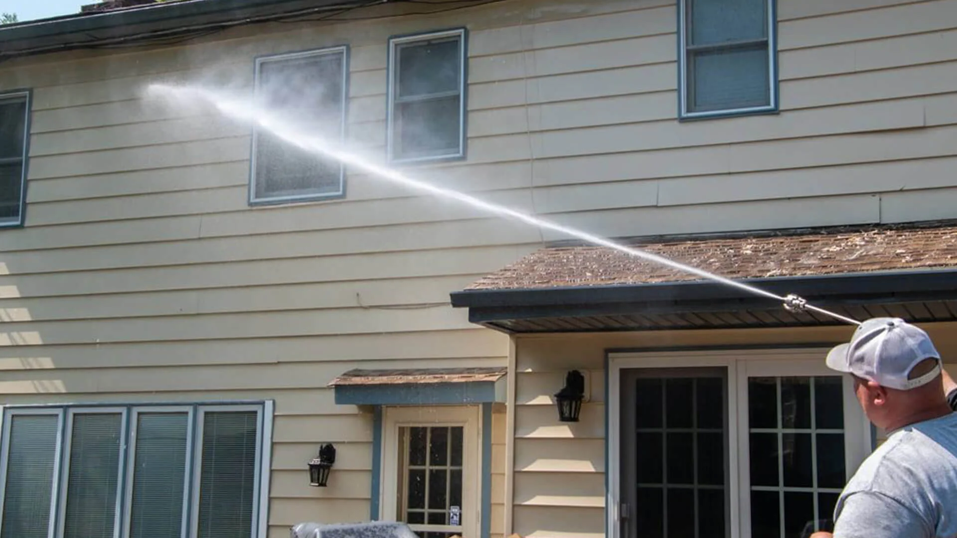 House Washing Go From Green to Clean!